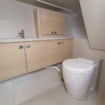 Segelyacht Saffier SE 37 Lounge WC-Raum Toilettenraum