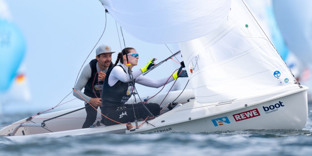 Kieler-Woche-Sieg für Simon Diesch und Anna Markfort